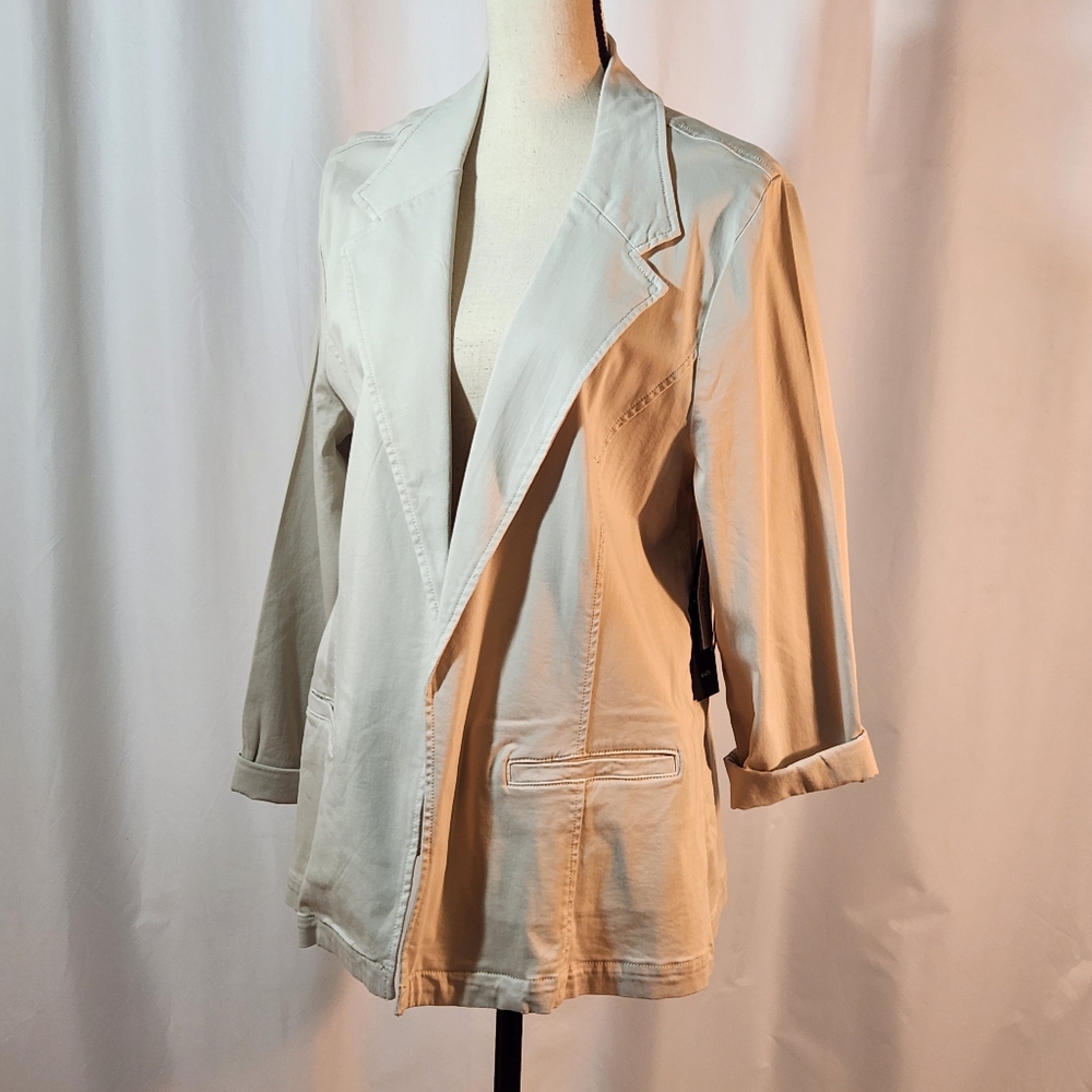 NWT Liverpool Los Angeles Women's Cream Blazer Size XL